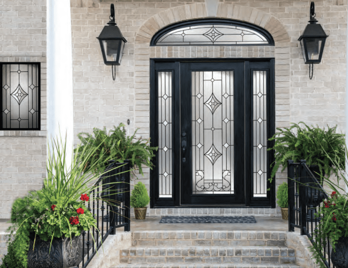 Entry doors impact front door modern single