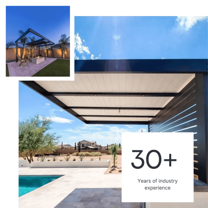 4k aluminum pergola cost