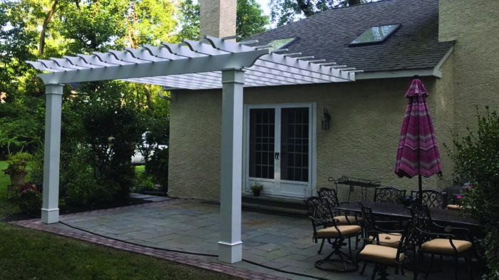 Intex pergola system