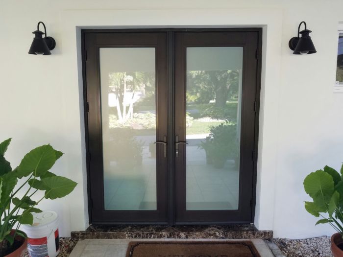 Hurricane approved front doors