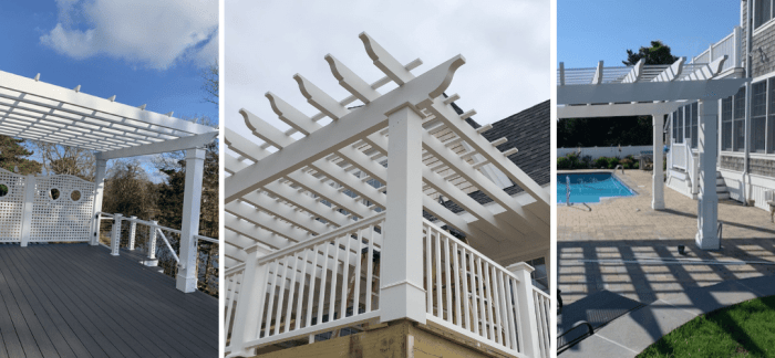 Intex pergola system