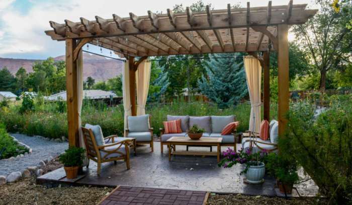 4k pergola