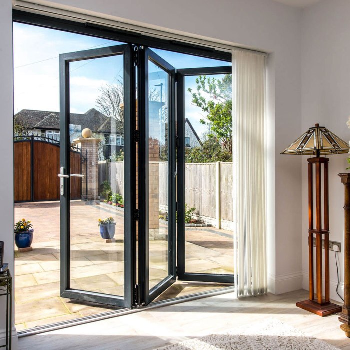 Modern impact entry doors