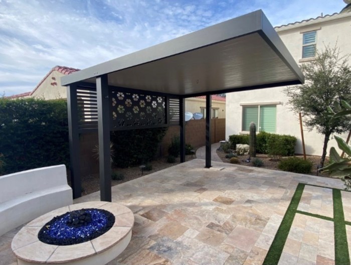 4k aluminum pergola cost