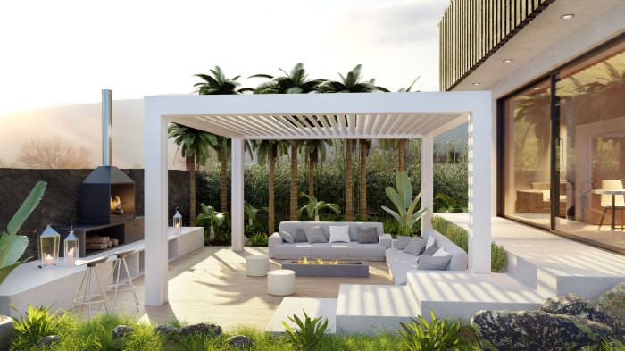 4k pergola