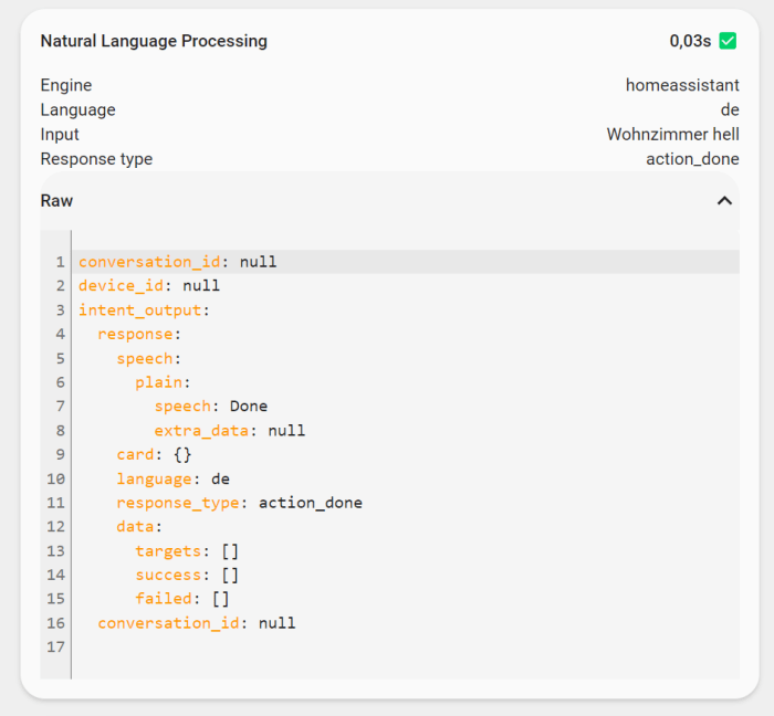 Home assistant voice control